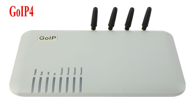 GOIP4 GSM VoIP Ʈ, IMEI  , 4 SIM ī, SIP & H.323, VPN PPTP) SMS, IP PBX 